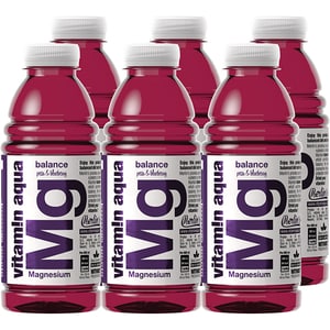 Apa cu vitamine MG VITAMIN AQUA Pear&amp;Blueberry bax 0.6L x 6 sticle