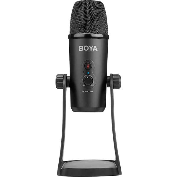 Microfon condensator BOYA BY-PM700, MicroUSB, negru