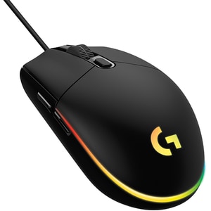 Mouse Gaming LOGITECH G102 LIGHTSYNC, 8000 dpi, negru