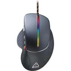 Mouse Gaming CANYON Apstar CND-SGM12RGB, 6400 dpi, negru