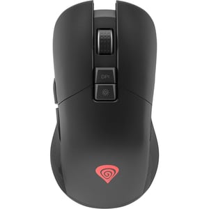 Mouse Gaming Wireless NATEC Genesis Zircon 330, 3600 dpi, negru-rosu