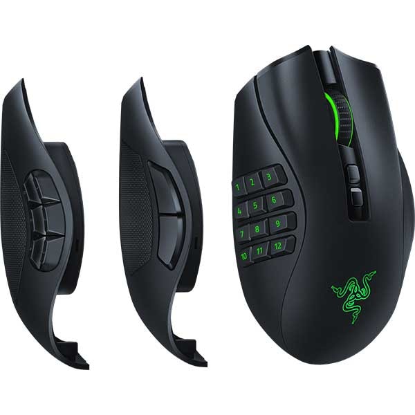 Mouse Gaming RAZER Naga Pro, 20000 dpi, negru