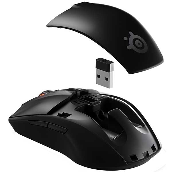 Mouse Gaming Wireless STEELSERIES Rival 3 Wireless, 18000 dpi, negru