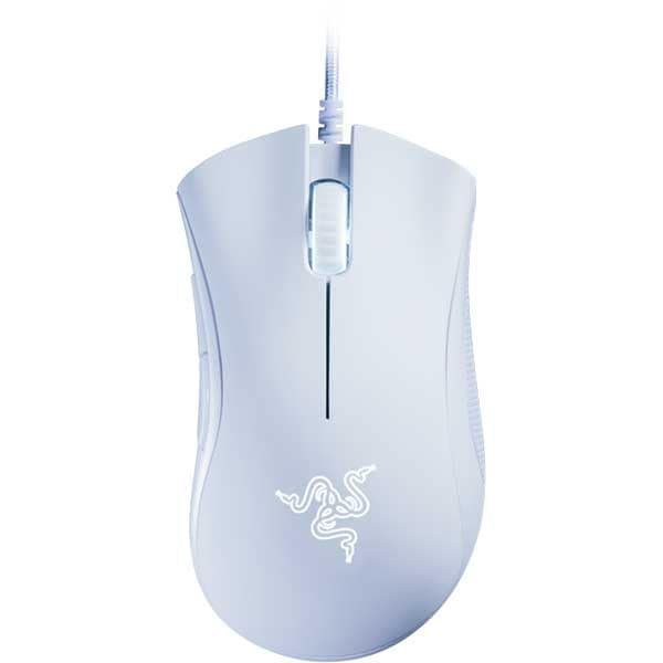 Mouse Gaming RAZER DeathAdder Essential 2021, 6400 dpi, alb