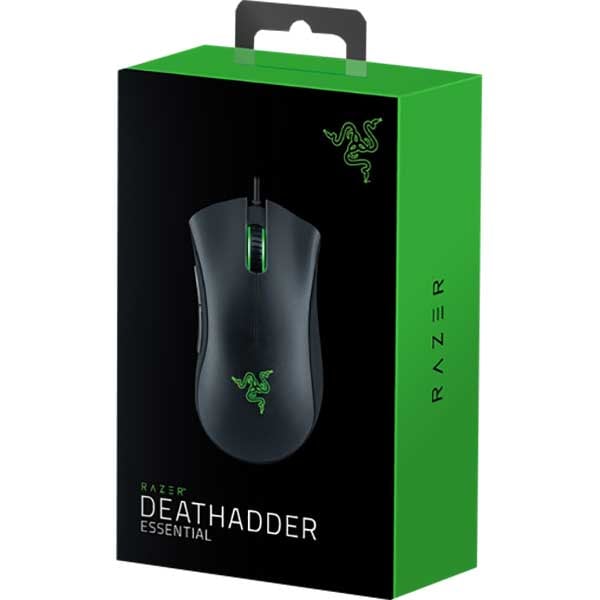 Mouse Gaming RAZER DeathAdder Essential 2021, 6400 dpi, negru
