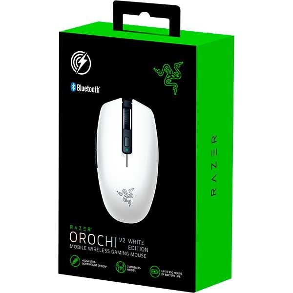 Mouse Gaming wireless RAZER Orochi V2, 18000 dpi, alb
