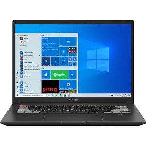 Laptop ASUS Vivobook Pro 14X OLED N7400PC-KM007R, Intel Core i7-11370H pana la 4.8GHz, 14" 2.8K, 16GB, SSD 1TB, NVIDIA GeForce RTX 3050 4GB, Windows 10 Pro, gri