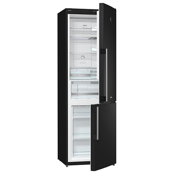 Combina frigorifica GORENJE NRK62JSY2B, No Frost Plus, 306 l, H 185 cm, Clasa A++, negru
