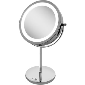 Oglinda cosmetica cu iluminare MYRIA MY4830, 17cm, argintiu