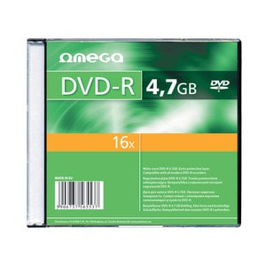 DVD+R OMEGA OM020101, 16x,  4.7GB, 10 buc