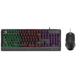 Kit Gaming tastatura si mouse VERTUX Orion, USB, negru