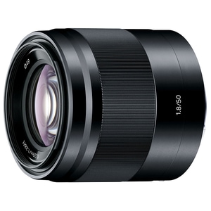 Obiectiv foto SONY SEL50F18B.AE, montura E, 50 mm f1.8 OOS, negru