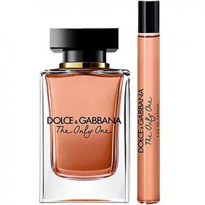 Set cadou DOLCE & GABBANA The Only One: Apa de parfum, 100ml + Miniapa de parfum, 10ml
