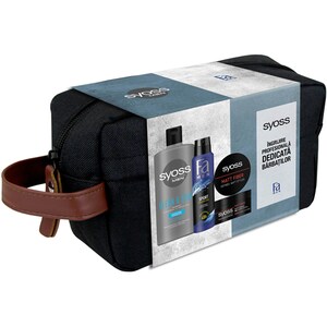 Set cadou SYOSS: Sampon Clean & Cool, 440ml + Pasta modelatoare Matt Fiber, 100ml + Deodorant Fa Men Sport, 150ml