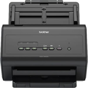 Scanner BROTHER ADS-3000N, A4, USB, Retea, negru