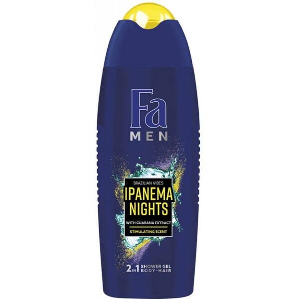 Set cadou FA Men Ipanema Nights: Gel de dus, 250ml + Deodorant spray, 150ml