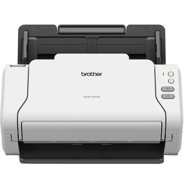 Scanner BROTHER ADS-2200, A4, USB, alb-gri