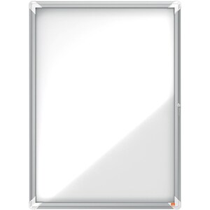 Avizier pentru perete NOBO Premium Plus, 9 x A4, argintiu
