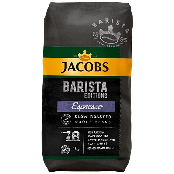 Cafea boabe JACOBS Barista Editions Espresso, 1000g