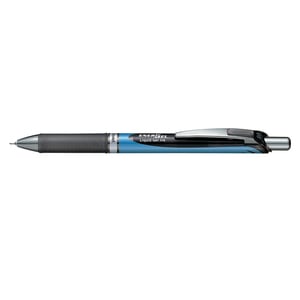 Roller cu gel PENTEL Energel, 0.5 mm, negru-gri