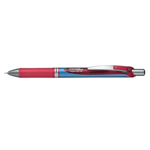 Roller cu gel PENTEL Energel, 0.5 mm, rosu