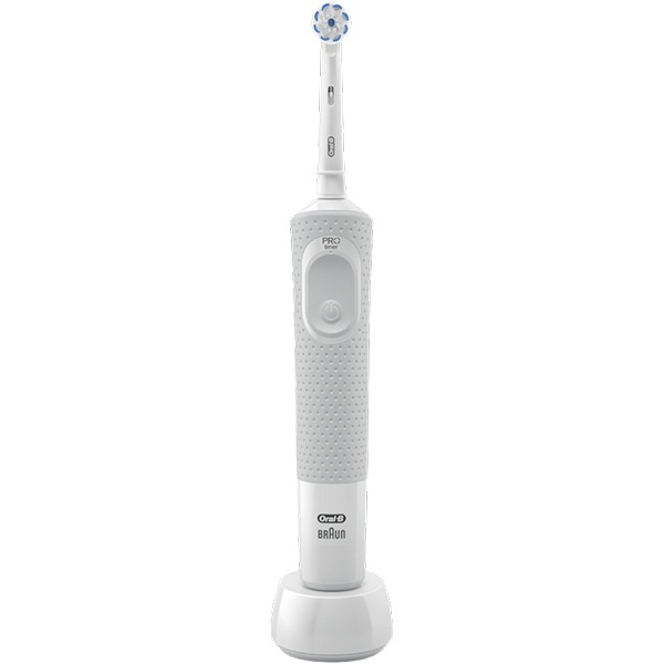 Periuta de dinti ORAL-B Vitality D100, 7600 oscilatii/min, 1 program, 1 capat, gri + Etui calatorie