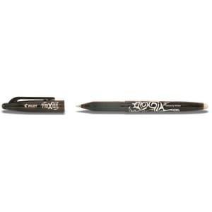 Roller cu gel PILOT Frixion, 0.7 mm, negru