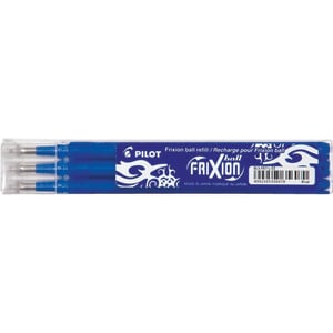 Rezerva roller PILOT Frixion, 0.7 mm, 3 buc, albastru