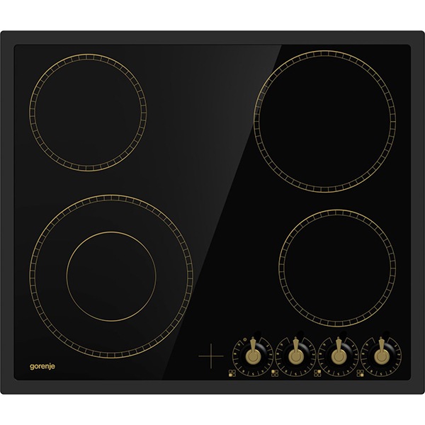 Plita Incorporabila Gorenje Ec642clb Vitroceramica 4 Arzatoare Negru