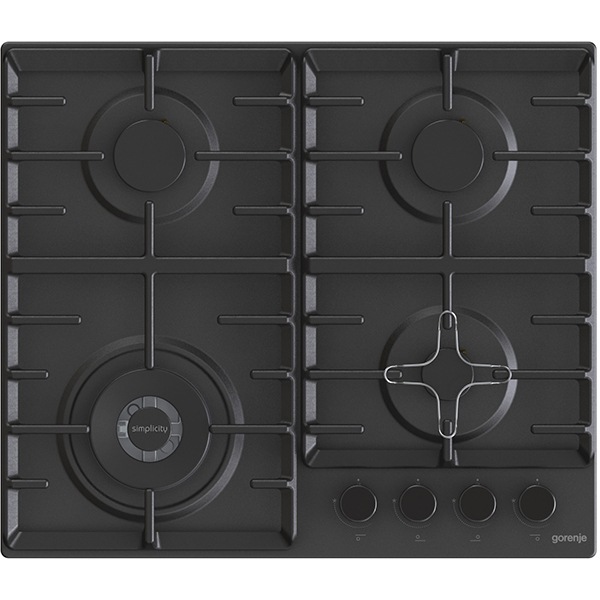 Plita Incorporabila Gorenje Gw641syb Gaz 4 Arzatoare Negru