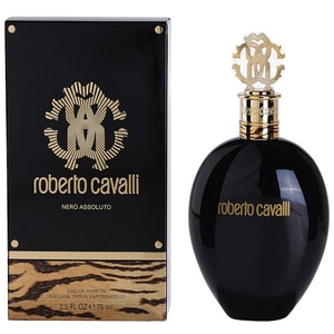 Apa de parfum ROBERTO CAVALLI Nero Assoluto, Femei, 75ml