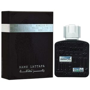 Apa de parfum LATTAFA Ramz Silver Edition, Barbati, 100ml