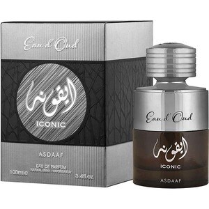 Apa de parfum ASDAAF Iconic Eau d'Oud, Unisex, 100ml