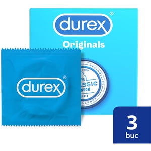 Prezervative DUREX Classic, 3buc