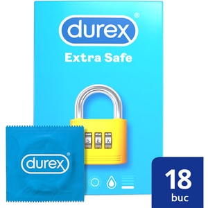 Prezervative DUREX Extra Safe, 18buc