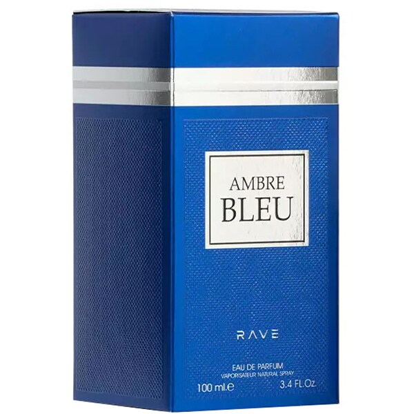 Apa de parfum RAVE Ambre Bleu, Barbati, 100ml
