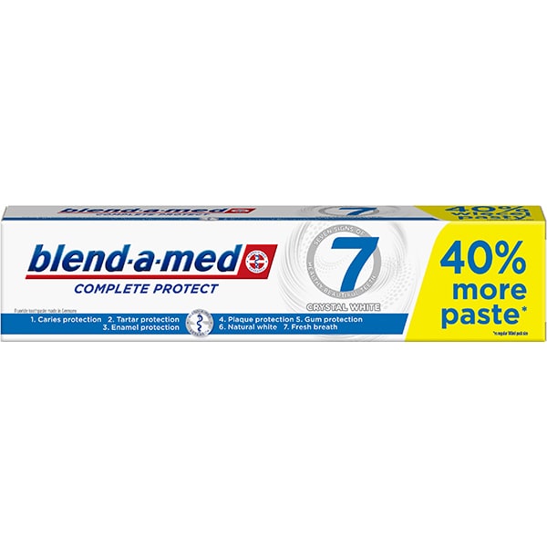 Pasta de dinti BLEND-A-MED Complete Protect 7, 140ml