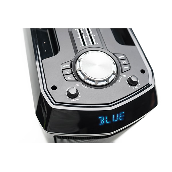 Sistem audio E-BODA Party 100, 60W, Bluetooth, USB, Radio FM, negru