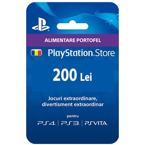 PlayStation Network Card 200 RON (PSN)
