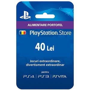 PlayStation Network Card 40 RON (PSN)