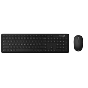 Kit tastatura si mouse Wireless MICROSOFT QHG-00021, USB, negru