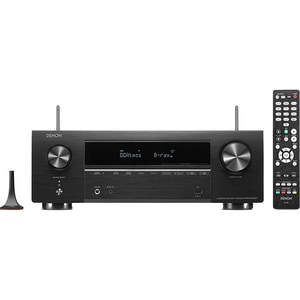 Receiver AV DENON AVR-X1700H, 145W, Bluetooth, Wi-Fi, Dolby Atmos, DTS:X, negru