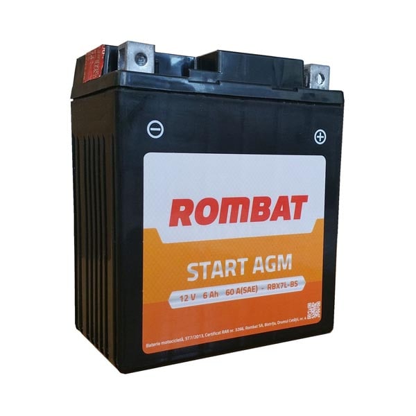 tool video newspaper Baterie moto ROMBAT Moto AGM, 12V, 8Ah, 80A