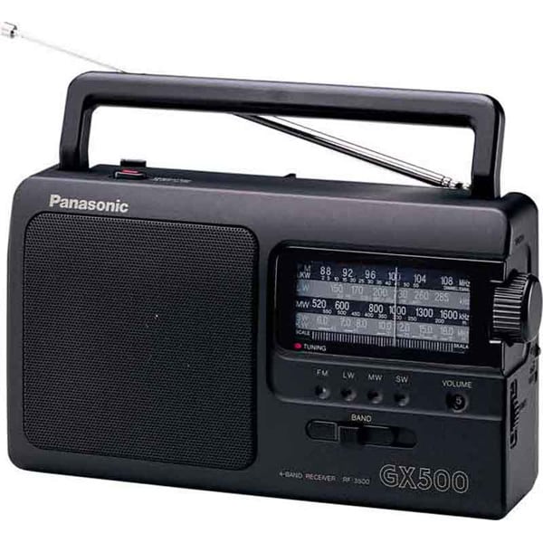 Or later throw dust in eyes Obedience Radio portabil PANASONIC RF-3500E9-K, FM, negru