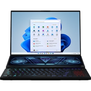 Laptop Gaming ASUS ROG Zephyrus Duo 16 GX650RX-LO143W, AMD Ryzen 9 6900HX pana la 4.9GHz, 16" WQXGA, 64GB, SSD 4TB, NVIDIA GeForce RTX 3080 Ti 16GB, Windows 11 Home, negru