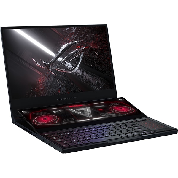 Laptop Gaming ASUS ROG Zephyrus Duo 15 SE GX551QS-HF038T, AMD Ryzen 9 5900HX pana la 4.6GHz, 15.6" Full HD, 32GB, SSD 1TB, NVIDIA GeForce RTX 3080 16GB, Windows 10 Home, negru