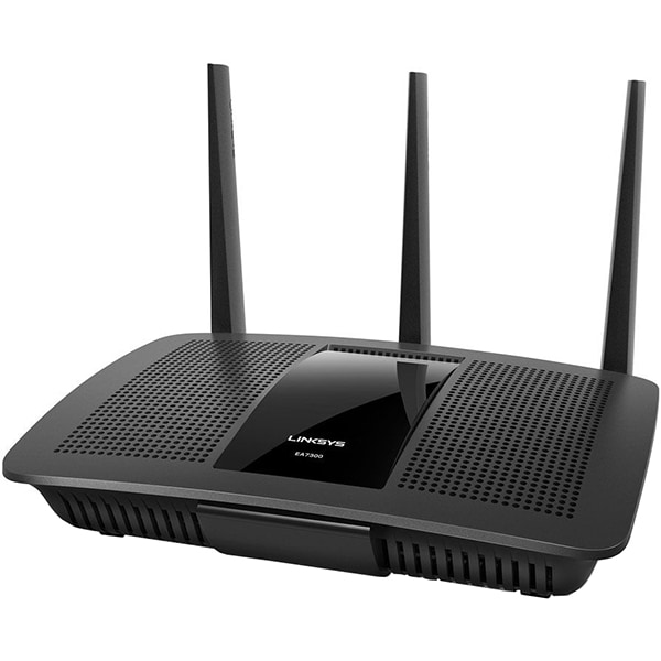waste away climax sum Router Wireless Gigabit LINKSYS EA7300 Max-Stream AC1750, Dual-Band 300 +  1404Mbps, negru