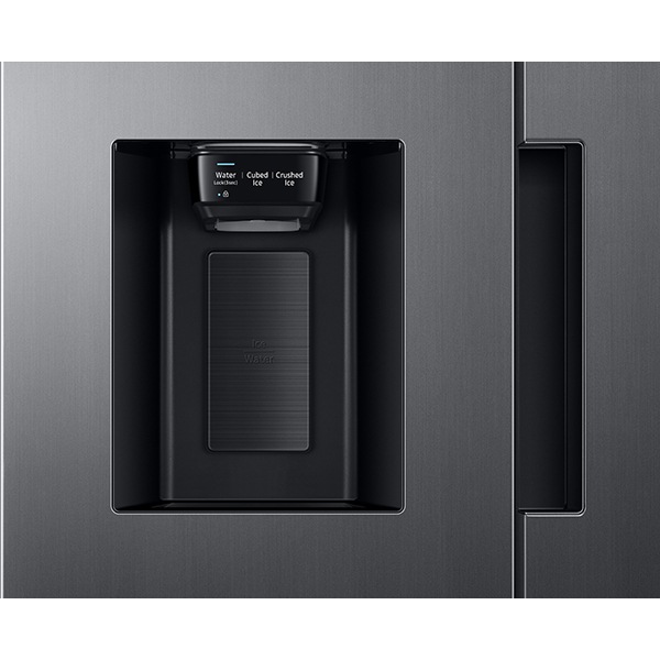 Side by side SAMSUNG RS67A8810S9/EF, No Frost, 634 l, H 178 cm, Clasa F, Dozator apa, Twin Cooling Plus, inox