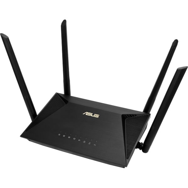 Senat Uneori Tremura  Router Wireless Gigabit ASUS RT-AX53U AX1800, Wi-Fi 6, Dual Band 574 + 1201  Mbps,