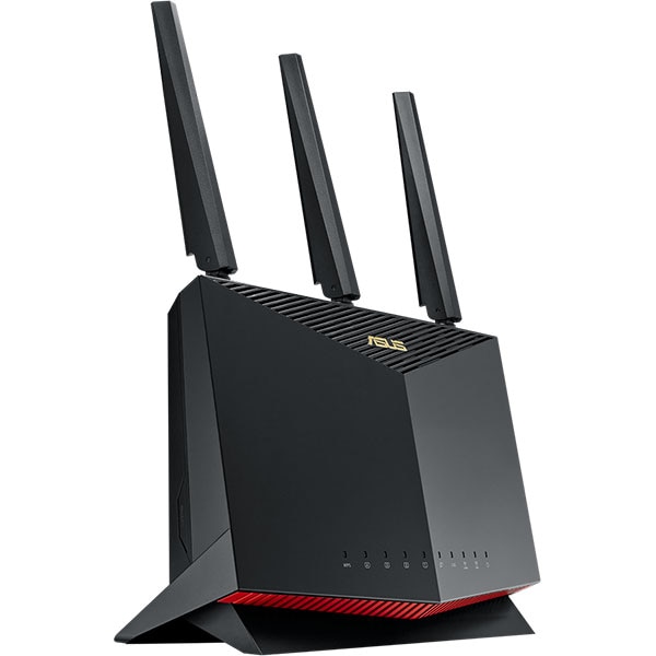 Router Wireless Gigabit ASUS RT-AX86S AX5700, Wi-Fi 6, Dual Band 861 + 4804, negru